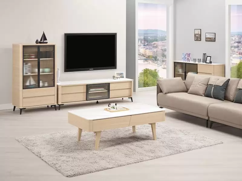 艾維斯6尺岩板電視櫃