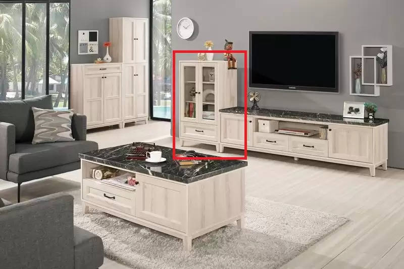 雪莉2.2尺展示櫃