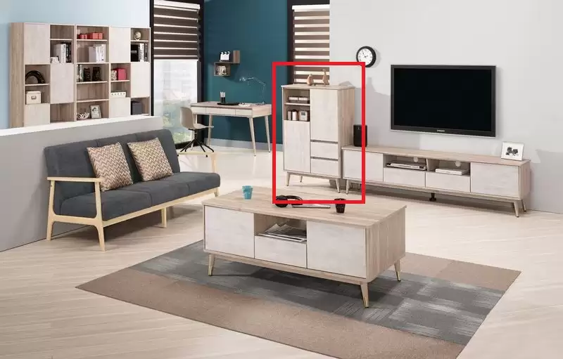 納維斯2.7尺展示櫃