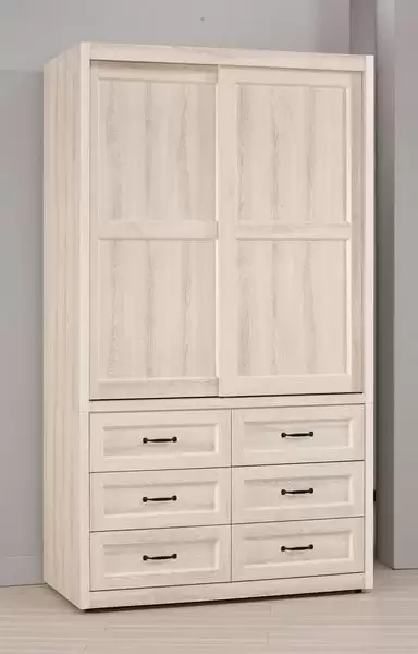 雪莉4尺拉門衣櫥