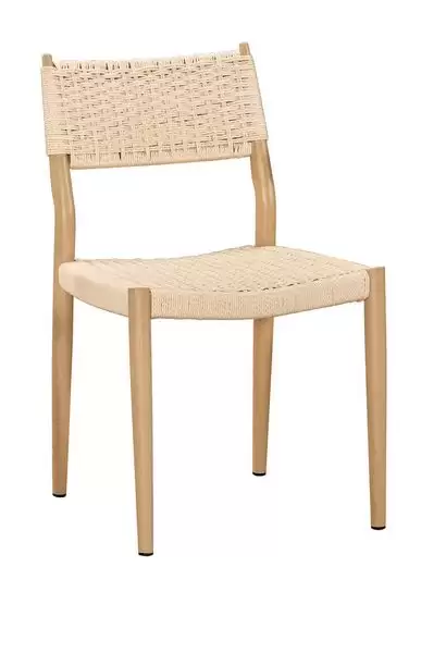 索拉爾餐椅(編藤)(五金腳)