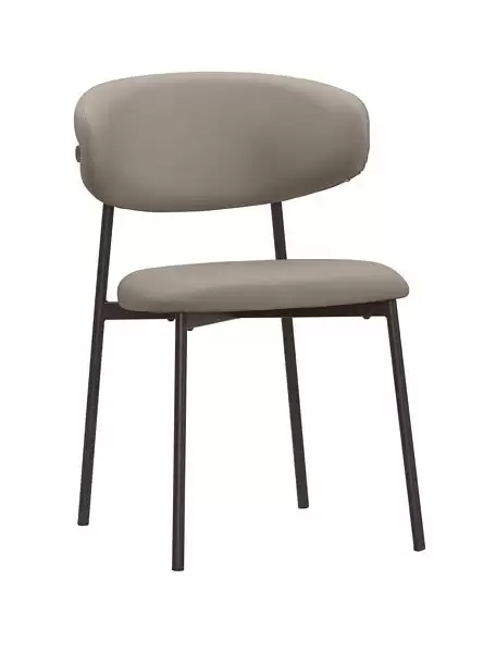 哈利餐椅(皮)(五金腳)