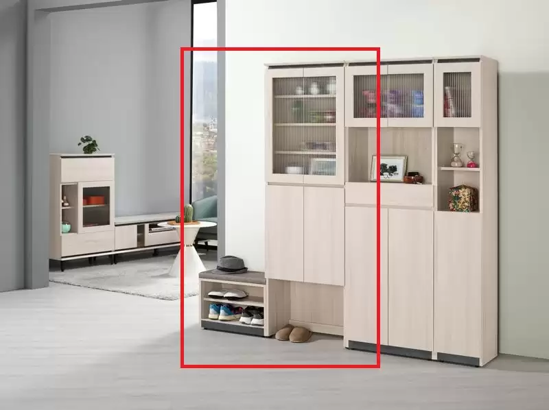 范德爾2尺多功能玄關鞋櫃