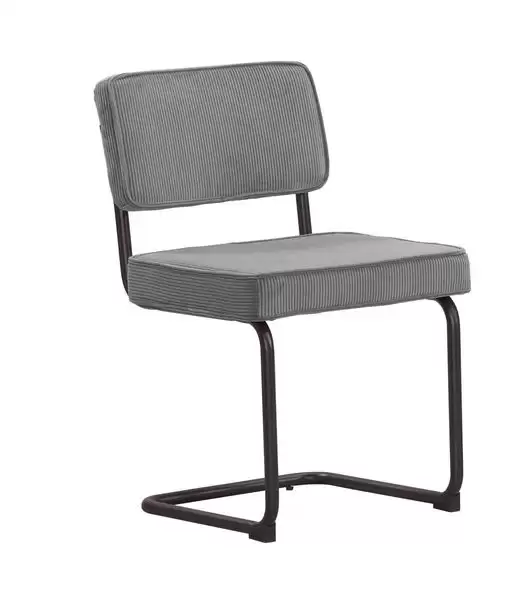 凱莉餐椅(灰色布)