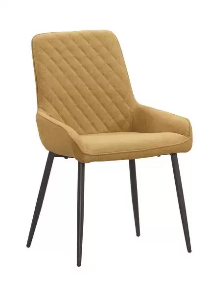 羅恩餐椅(黃色布)