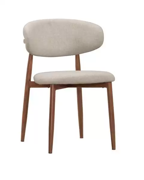 亞當餐椅(布)(五金腳)