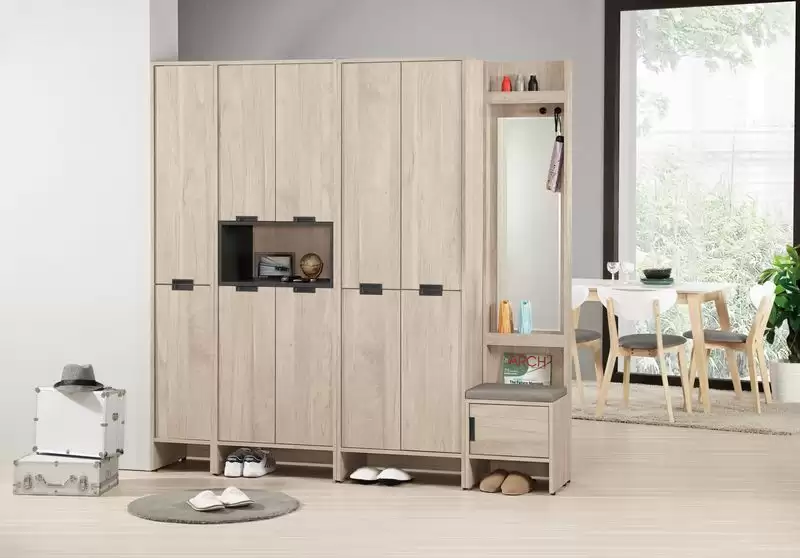 達里歐6.3尺玄關組合鞋櫃