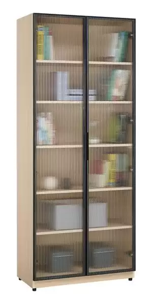 艾維斯2.7尺鋁門書櫥