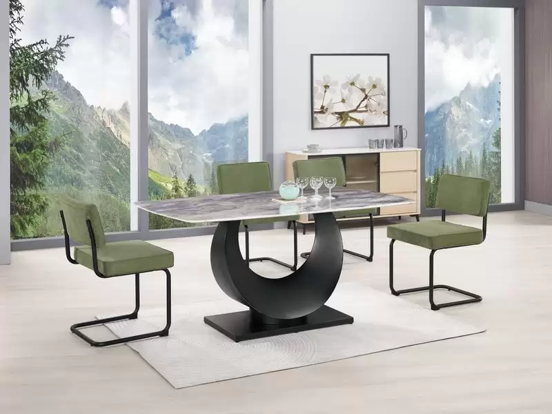 凱琳4.7尺餐桌(超晶石)