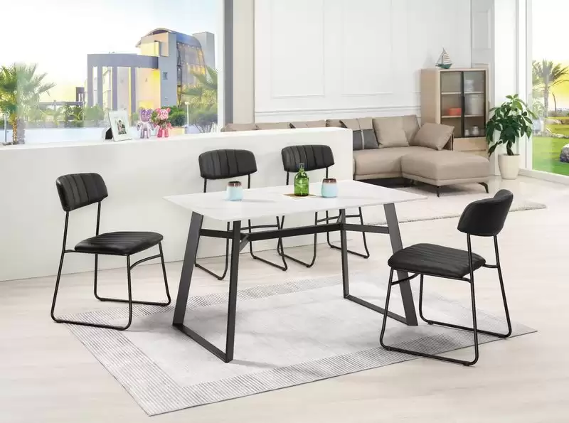 維爾基岩板4尺餐桌