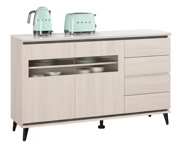 范德爾5尺岩板餐櫃