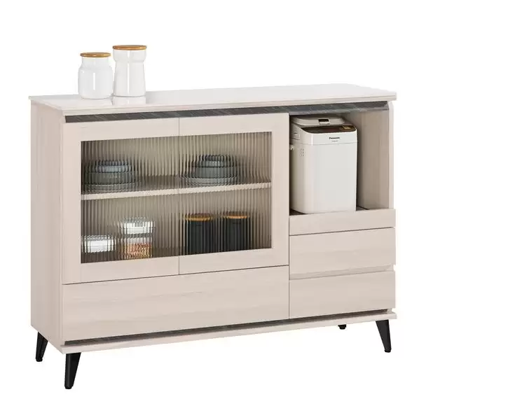 范德爾4尺岩板餐櫃