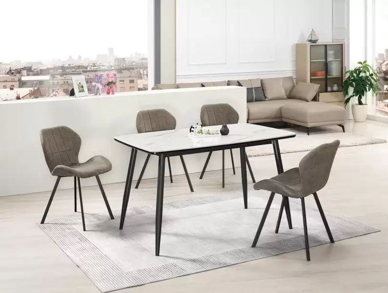 湯姆4尺岩板餐桌