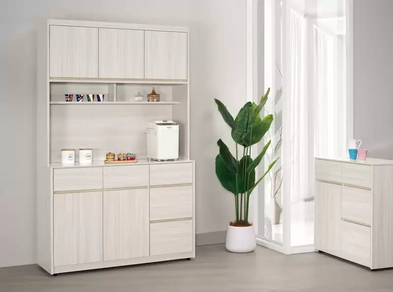 克萊格4尺岩板餐櫃