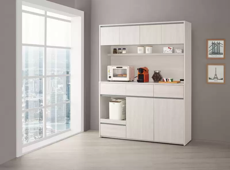 希斯洛4.5尺仿石面餐櫃