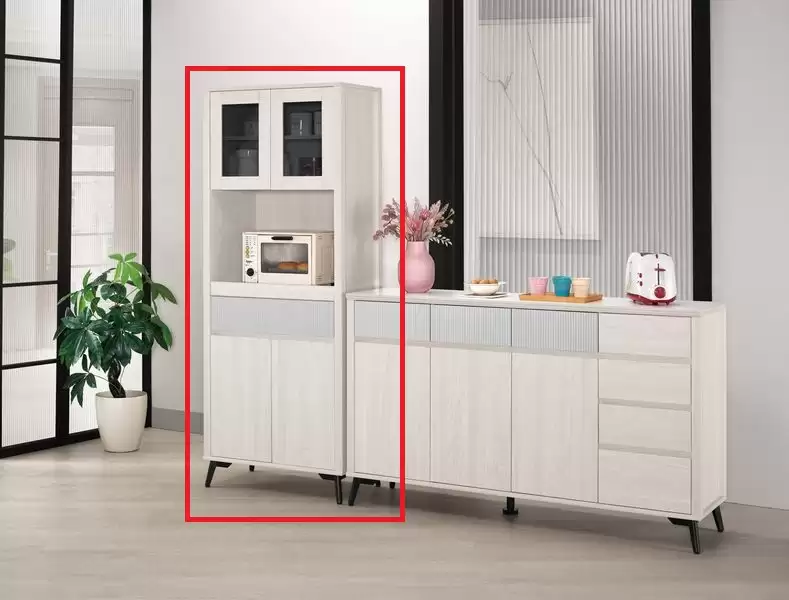 喬倫斯6尺高餐櫃