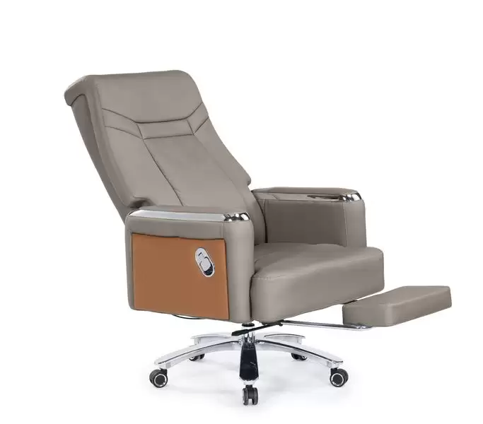 達莉絲辦公椅(米白色)(貓抓皮)