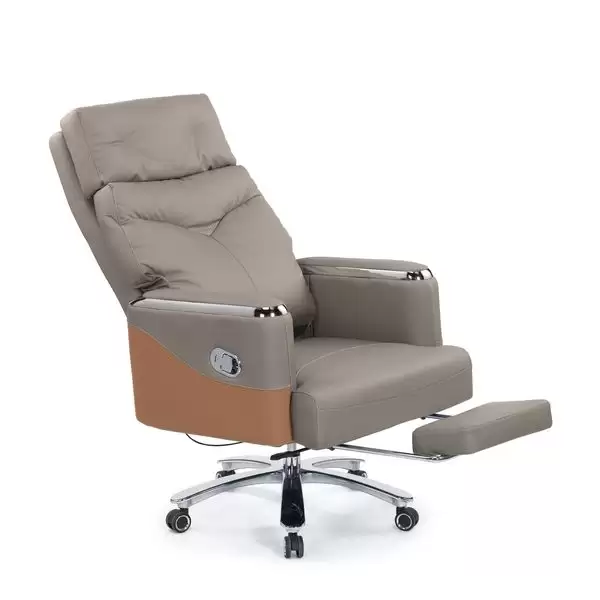 里查德辦公椅(米白色)(貓抓皮)