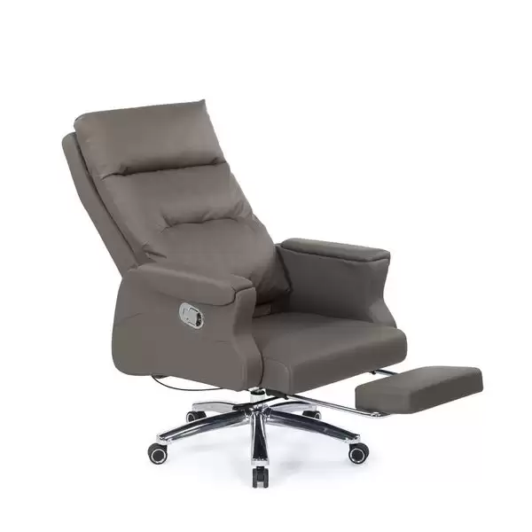 法莉佳辦公椅(灰色)(皮)