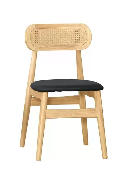 馬丁餐椅(皮)(實木)