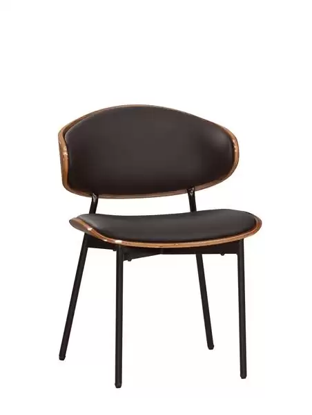 楠歐餐椅(皮)(五金腳)