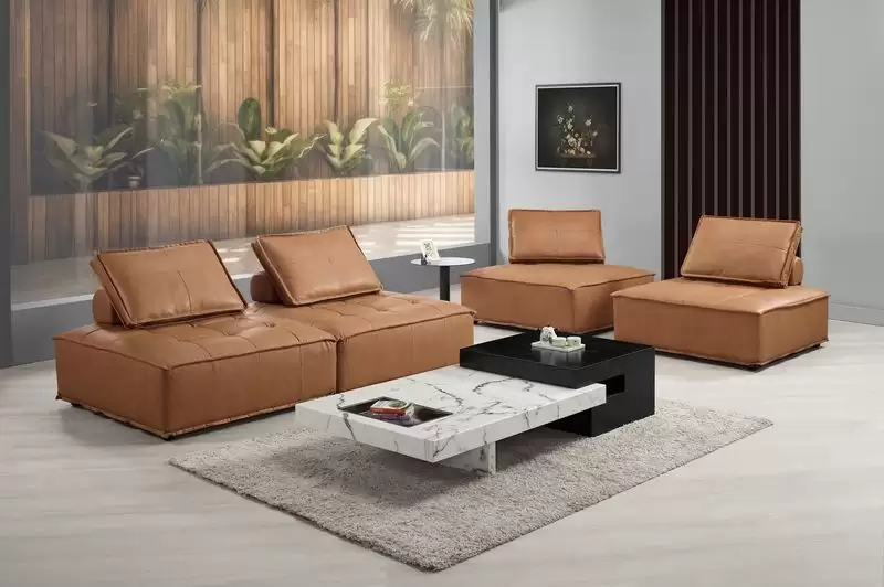 吉爾伯德組合式皮沙發