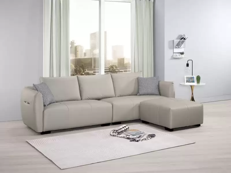 愛爾瑪L型貓抓布沙發