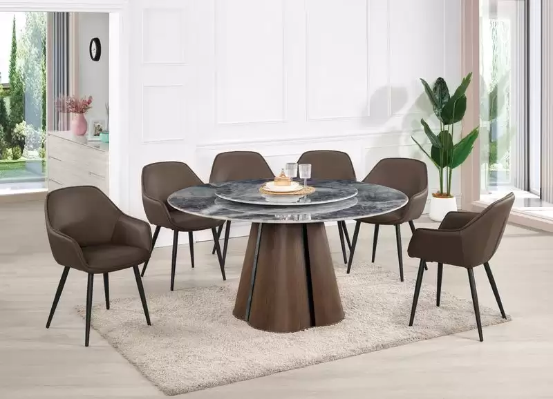 安東尼5尺圓桌(超晶石)