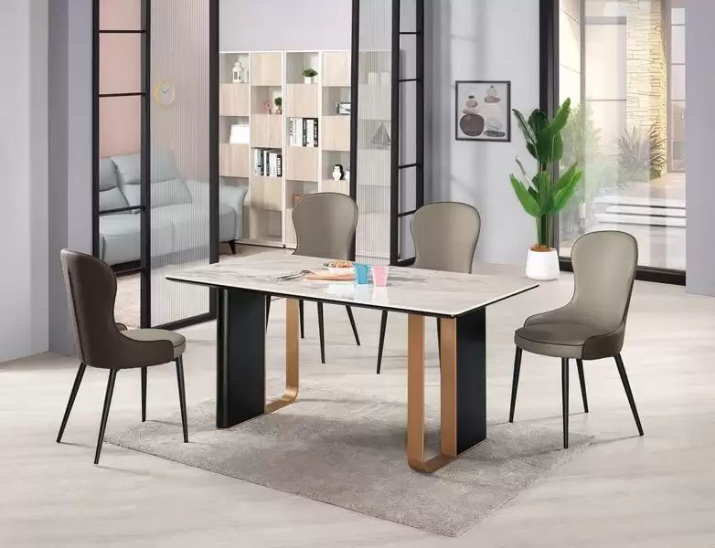 凱斯5.3尺岩板餐桌