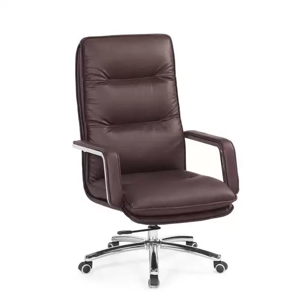 布蘭德辦公椅(咖啡色)(皮)