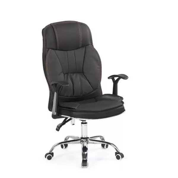 嘉斯伯辦公椅(黑色)(皮)