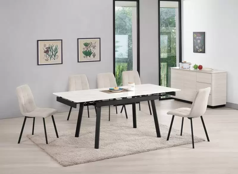 馬克斯4尺多功能岩板伸縮餐桌