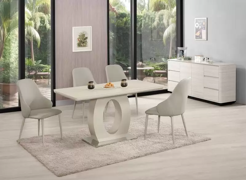 奧維爾4.6尺玻璃餐桌