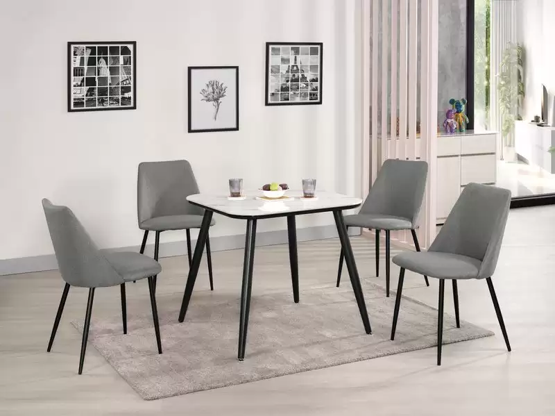 艾爾曼2.7尺岩板正方餐桌