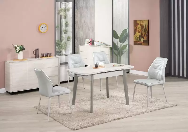 娜莉莎4尺多功能岩板伸縮餐桌(霧面)