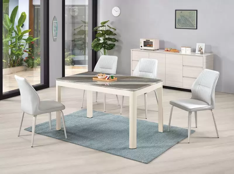 荷克絲4.3尺原石餐桌