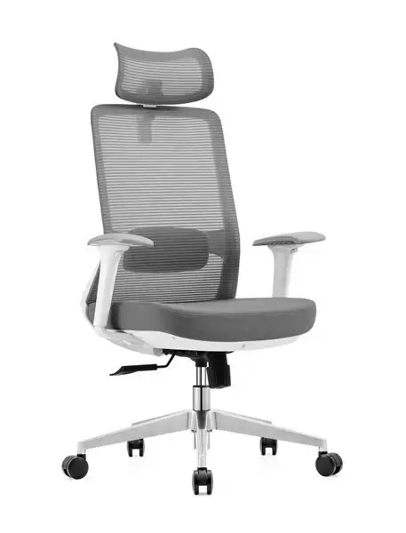 西特電腦椅(白色)(布)