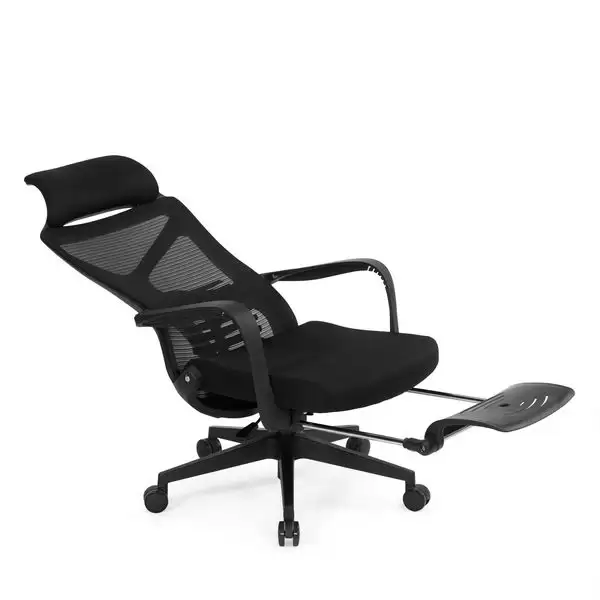 克勞斯網布辦公椅(黑色)