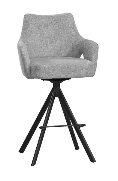 強尼吧椅(高)(灰色布)