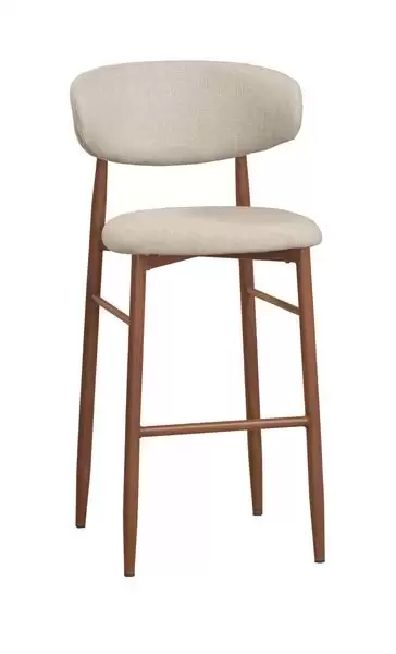 奈德吧椅(高)(米色布)