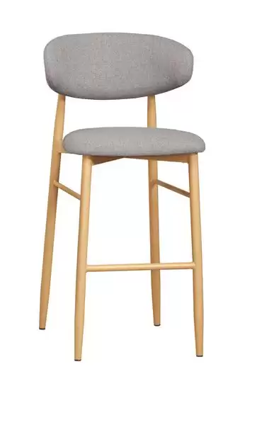 奈德吧椅(高)(灰色布)