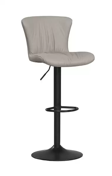 雪莉升降吧椅(灰色皮)