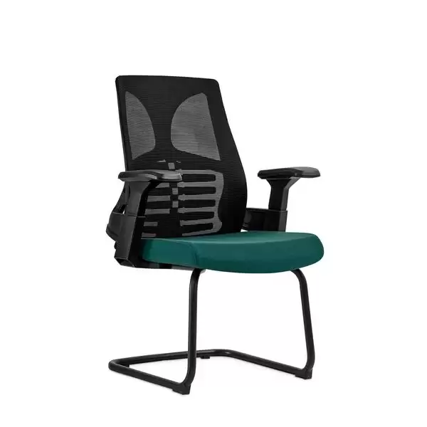 費尼安洽談椅(黑色)(布)