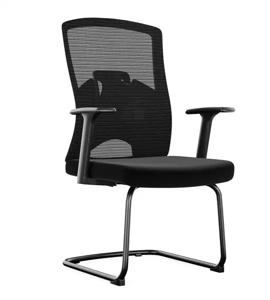 法爾曼洽談椅(黑色)(布)