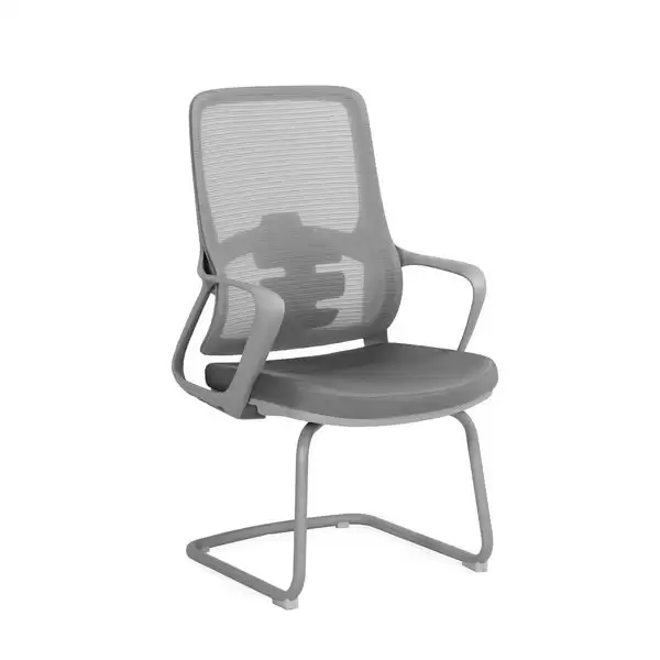 亞斯洽談椅(灰色)(布)