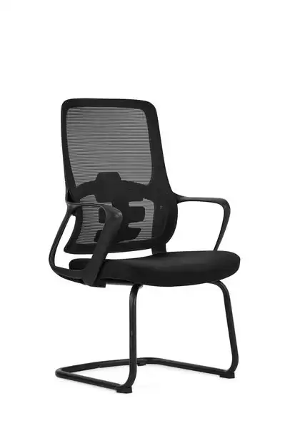 依丹洽談椅(黑色)(布)