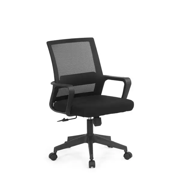 琳達電腦椅(黑色)(布)