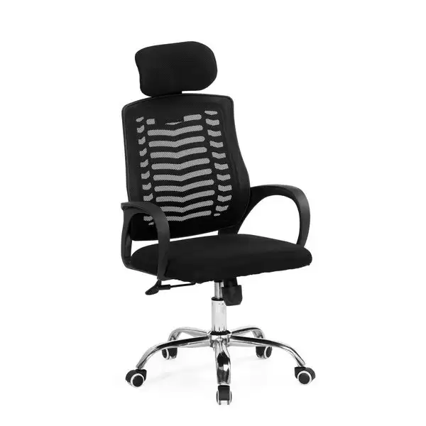 艾克電腦椅(黑色)(布)