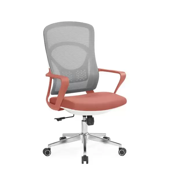 喬納森電腦椅(橙色)(布)