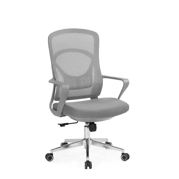 喬納森電腦椅(灰色)(布)